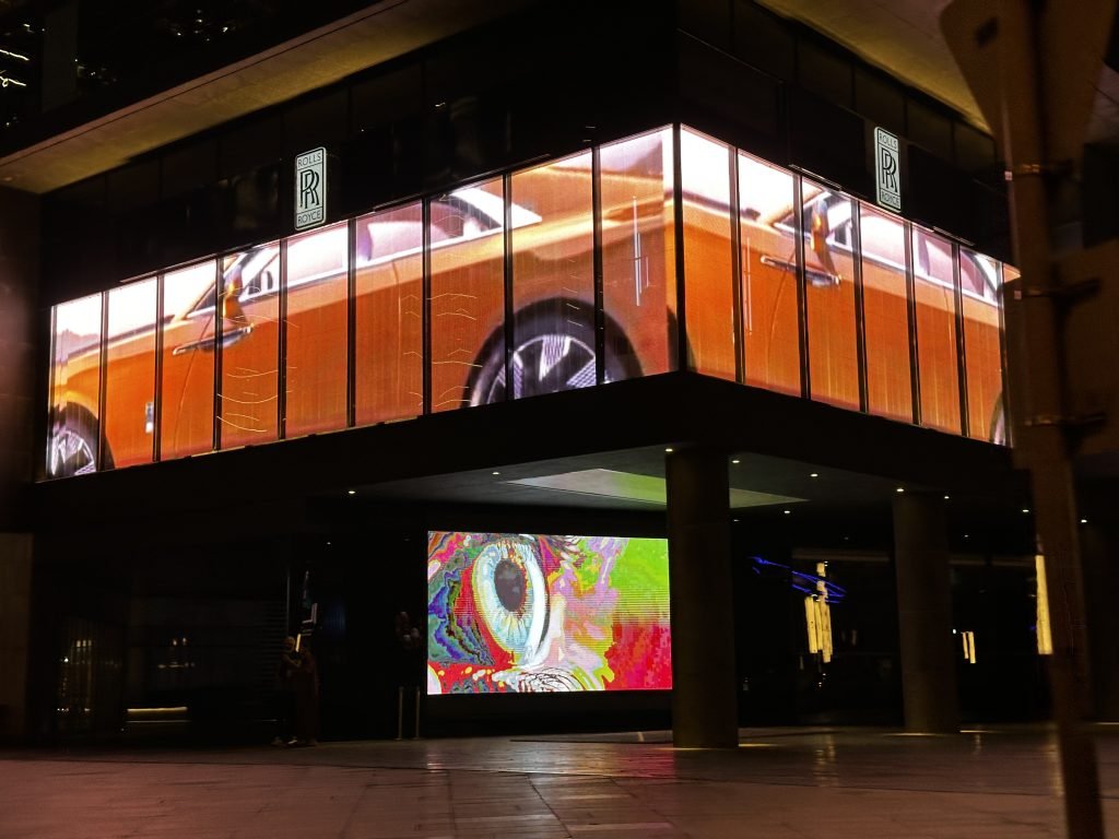 Mesh / Transparent Screen, Dubai